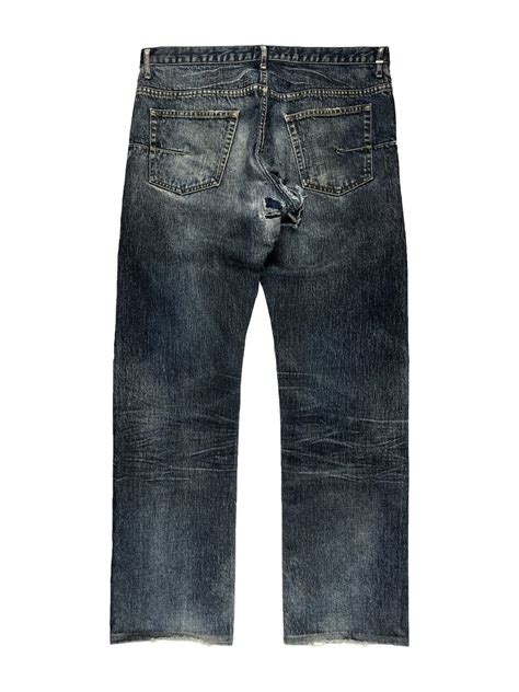 Dior Dior Claw Mark Denim Jeans 